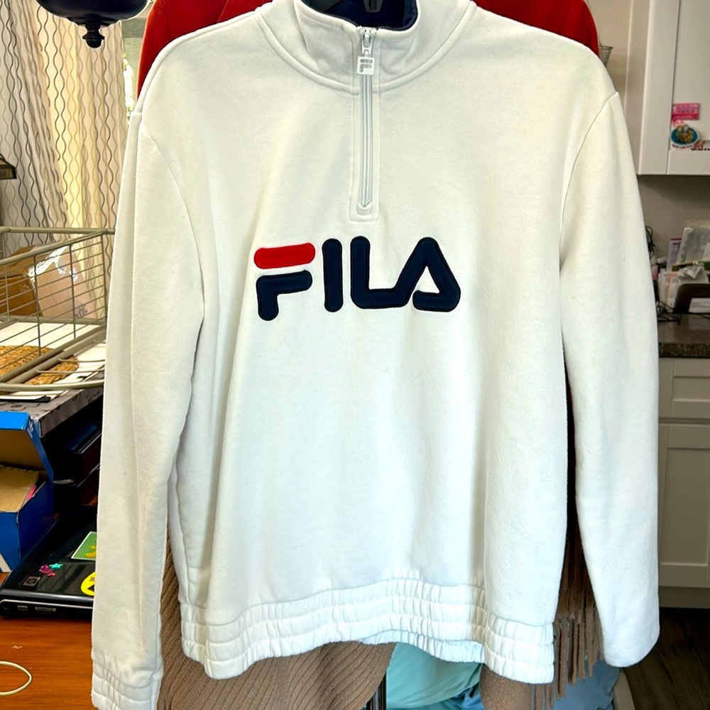 Fila Partial Zip-Up Sweatshirt